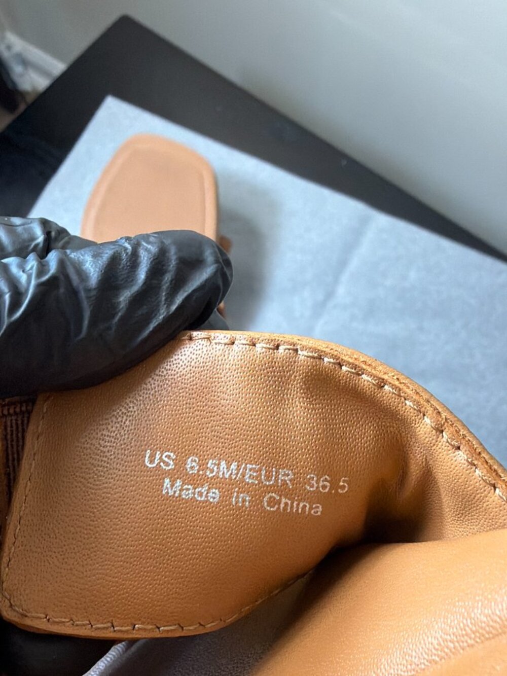 Vince Cognac (Tan) Rhode Slides Women's US 6.5 M - Picture 8 of 8